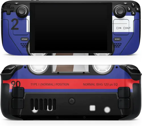 Miniatura 15 de Design Skinz - Compatible con Steam Deck - Calcomanía protectora de vinilo extraíble resistente a los arañazos - Patrón de piel de serpiente roja V3
