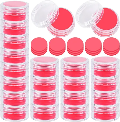 Miniatura 8 de 20 piezas de repuesto de cera de arte de diamante, pegamento rojo, cera de arte de diamante con 10 cajas de almacenamiento de arcilla para pintura