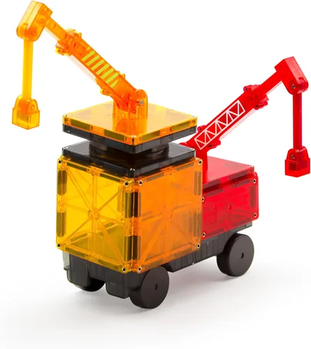 Miniatura 8 de MAGNA-TILES Builder - Juego de construcción magnética de 32 piezas, la marca original de construcción magnética