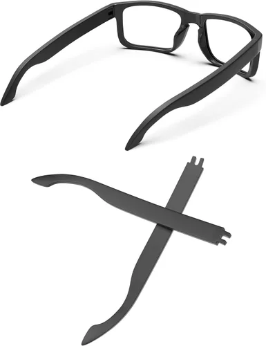 Lentes de sol de repuesto compatibles con Oakley Holbrook OO9102/Holbrook XL/Holbrook Asian Fit - Negro mate