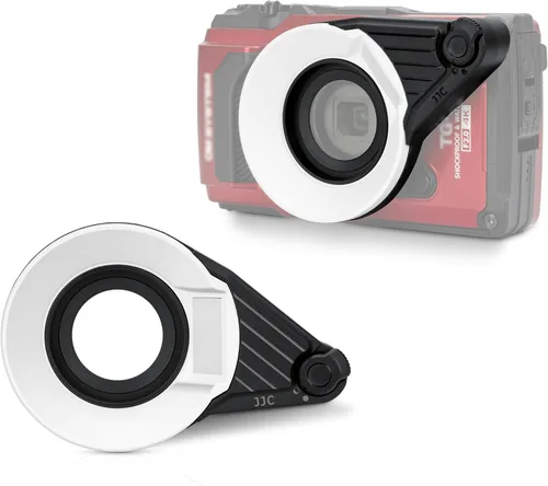 JJC Difusor de flash para Olympus TG-7 TG-6 TG-5 TG-4 TG-3 TG-2 TG-1, repuesto Olympus FD-1, luz difusora de flash macro para Tough TG7 TG6 TG5 TG4