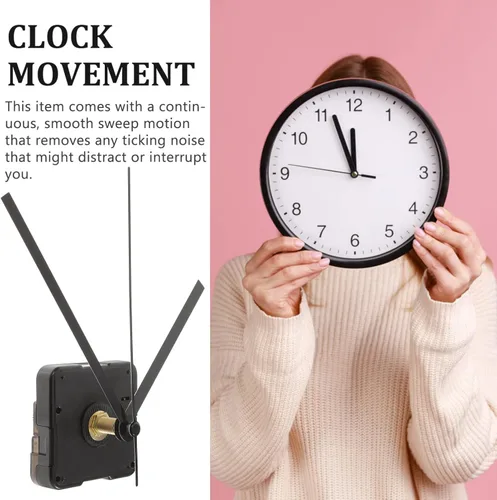 Miniatura 2 de Reemplazo del mecanismo del reloj, reemplazo del mecanismo de movimiento del reloj de cuarzo, repuesto de piezas de reparación de bricolaje a