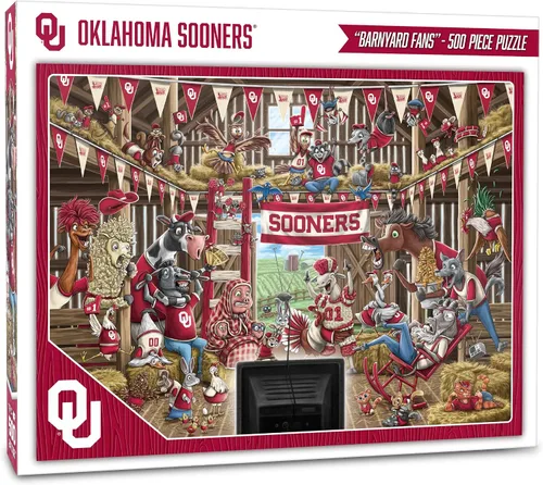 Miniatura 28 de YouTheFan NCAA Barnyard Fans - Rompecabezas de 500 piezas