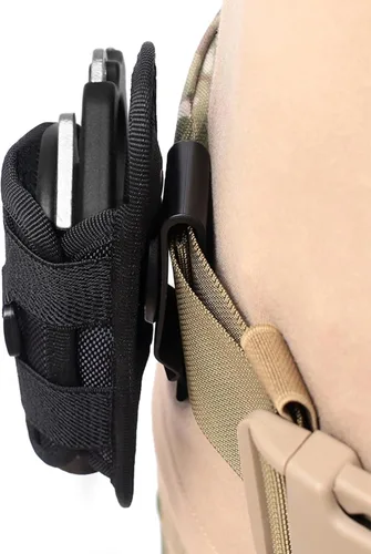 Miniatura 3 de Tijeras de respuesta de emergencia, tijeras plegables de acero inoxidable, alicates de alicates, herramientas de rescate para acampar al aire libre