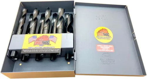 Miniatura 2 de Drill Hog Juego de 8 brocas astillas y Deming de 9/16 a 1