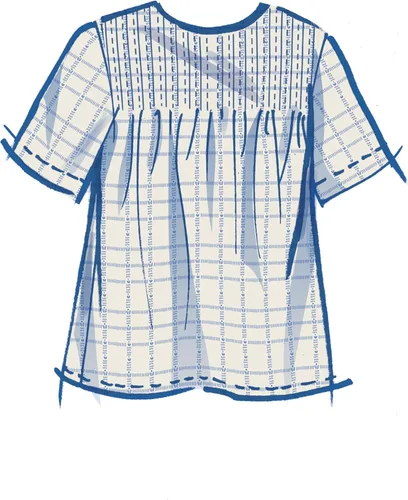 Miniatura 7 de McCall's Kit de patrones de costura Misses' Tops, código de diseño M8325, tallas XSM-SML-MED