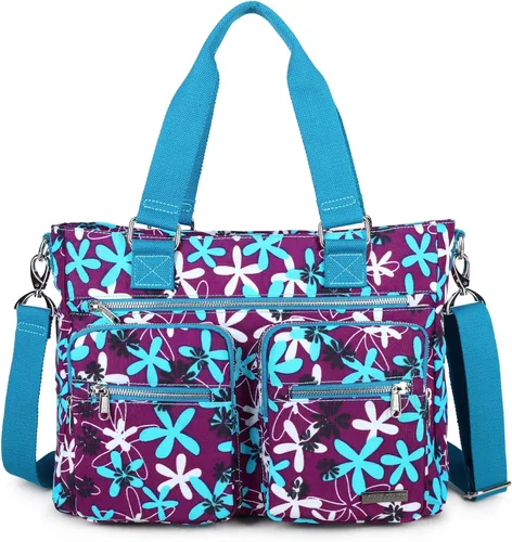 Bolso de hombro de nailon repelente al agua - Maletín para portátil Bolsa clínica