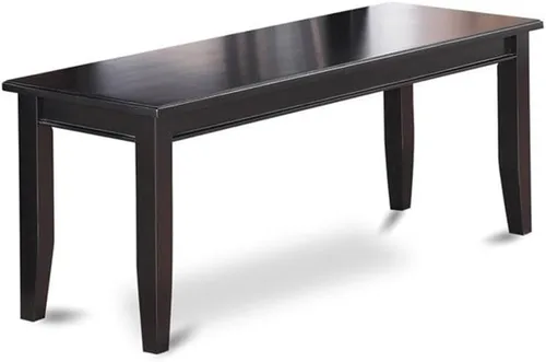 Miniatura 5 de East West Furniture WEDU6D-BLK-LC - Juego de comedor de 6 piezas que contiene una mesa de comedor rectangular con hoja de mariposa y 4 sillas