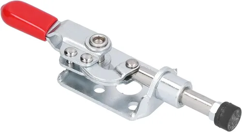 Miniatura 4 de Abrazadera de palanca de empuje de liberación rápida de acero inoxidable 88.2 lbs Capacidad de retención antideslizante para instalación de equipos