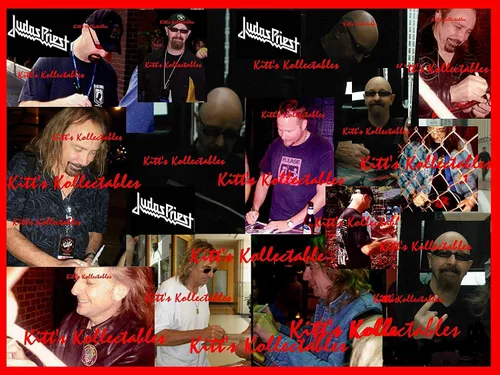 Miniatura 5 de Firmado Judas Priest Guitarra Autografiada Certificado Jsa Loa # Z59470