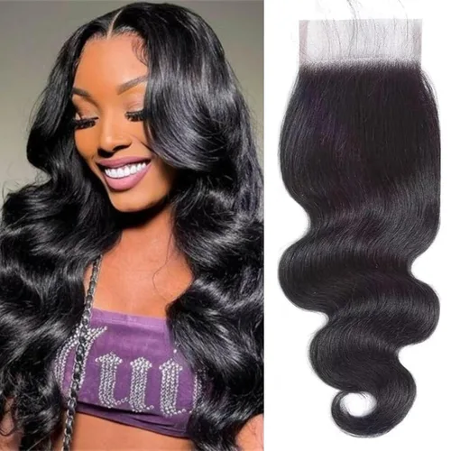 Miniatura 9 de Encaje frontal transparente HD de 13 x 6 pulgadas, prearrancado con abuelitos, línea capilar natural, cierre frontal ondulado 12A, cabello humano