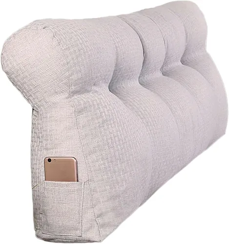 Miniatura 11 de Almohada de cuña triangular Soporte de posicionamiento Cojín de espalda de lectura Respaldo Soporte de posicionamiento Almohada Almohada de Cabecero