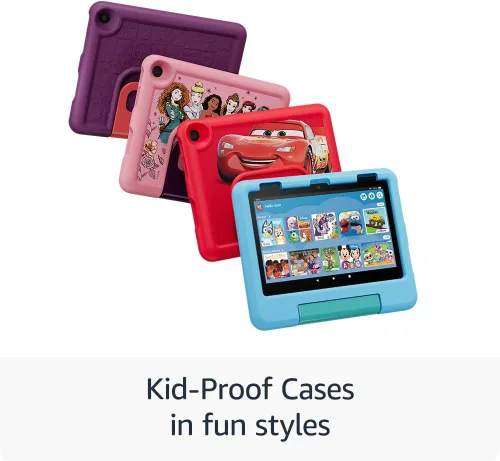 Miniatura 7 de Tablet Amazon Fire HD 8 Kids (últ. modelo), de 3 a 7 años. Con brillante pantalla HD de 8″. Contenido exclusivo sin publicidad, control parental