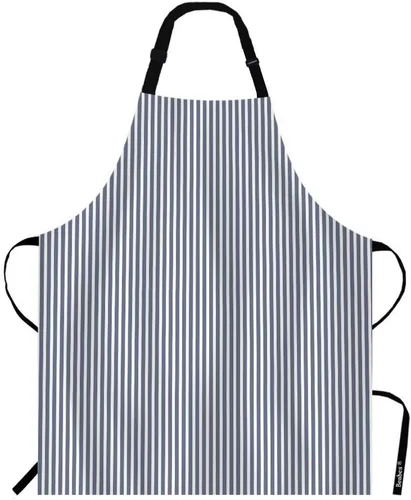 Miniatura 17 de Delantal con peto Cat Rose – Correa ajustable para el cuello, blanco, delantal de trabajo de poliéster – 27 x 31 pulgadas