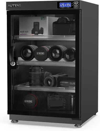 Miniatura 11 de Caja Gabinete Seco Deshumidificador de 30L, Control Digital Silencioso y de Ahorro de Energía, para Lente de Cámara DSLR SLR y Almacenamiento