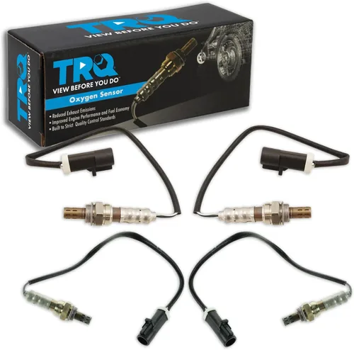 Miniatura 25 de TRQ Juego de 4 sensores de oxígeno O2 compatibles con Chevrolet Equinox 2013-17, GMC Terrain 2013-17, Chevrolet Equinox 2010-12, Buick Lacrosse