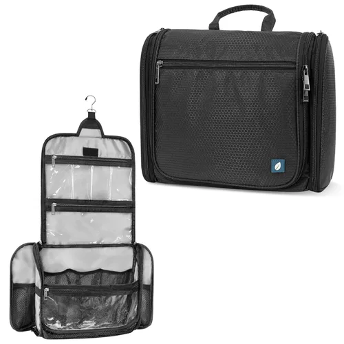 PAVILIA Neceser colgante grande, bolsa de viaje para mujeres y hombres, organizador de cosméticos, bolsa de maquillaje resistente al agua,