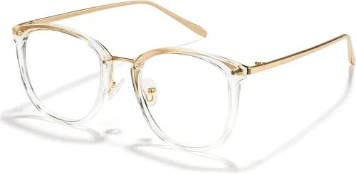 Miniatura 27 de Cyxus gafas de luz azul para mujer, gafas de computadora de moda para oficina reducen la fatiga ocular, anti migraña para trabajo y lectura