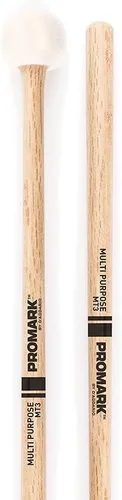Miniatura 2 de Pro Mark ProMark - Mazo de tambor multiusos, fieltro suave, para uso con timbales, toms de conciertos y platillos - Mango de roble Shira Kashi