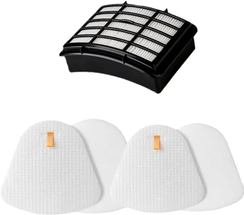 Filtro HEPA + 2 filtros de espuma para Shark Navigator Life Away XFF350 XHF350 NV350 NV351 NV352 NV355 NV356 NV356E NV357 NV360 NV370 NVLFT199 UV440