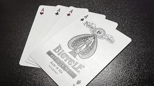 Miniatura 4 de Murphy's Magic Supplies, Inc. Cartas de papel de bicicleta AutoBike No. 1 (rojo)