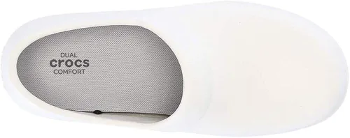 Miniatura 7 de Crocs Neria Pro II - Crocs embellecidos para mujer Zapatos de trabajo antideslizantes, blanco, 5
