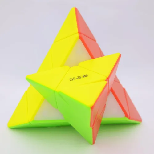 Miniatura 3 de Bukefuno QY Toys MS Series 3x3 pirámide de velocidad magnética, cubo sin pegatinas QY MS M Pyraminx Mofangge Speed Cube versión 2020