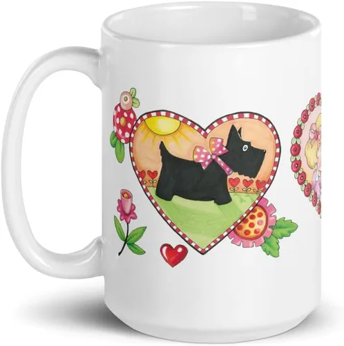Miniatura 2 de Mary Engelbreit Taza de café, taza de café de cerámica divertida y linda, taza novedosa, regalo de broma para amigos y compañeros de trabajo, taza