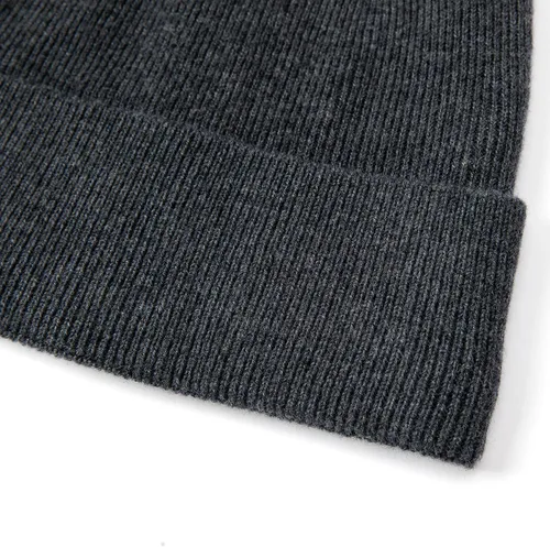 Miniatura 4 de Lallier Gorro de lana merino 100% con forro polar para hombres y mujeres, gorro de invierno cálido de punto acanalado de lana pura con caja de regalo