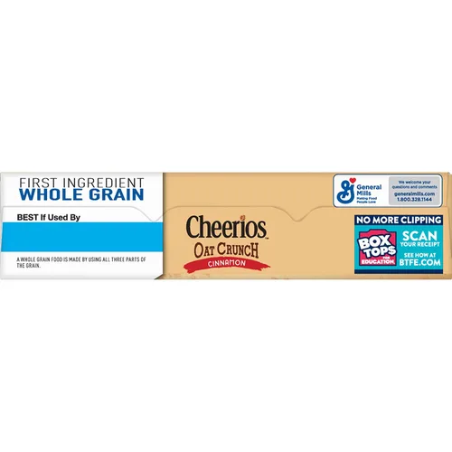Miniatura 5 de Cheerios Cereal de desayuno crujiente de avena y canela, 15.2 oz