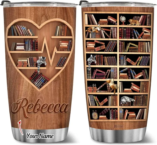 Miniatura 16 de BECHUSKY Vaso de recursos humanos personalizado de regalo para mujeres, hombres, papá, mamá, nombre personalizado, decoración divertida de oficina