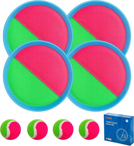 Juguetes de pelota para lanzar y atrapar para niños de 4 a 8 años, versión mejorada de lanzamiento de pelota para niños y niñas, regalos de