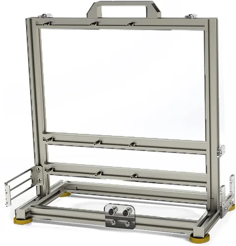 Miniatura 9 de Aleación de aluminio Caso abierto Gaming Computer Chassis Soporte de escritorio Caja de refrigeración por agua Eatx Personalidad Creatividad EATX