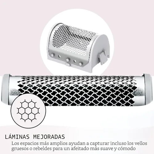 Miniatura 5 de Panasonic Recortadora y afeitadora de bikini para mujer con 4 accesorios para un aseo rápido y fácil en áreas íntimas, uso húmedo/seco, maquinilla