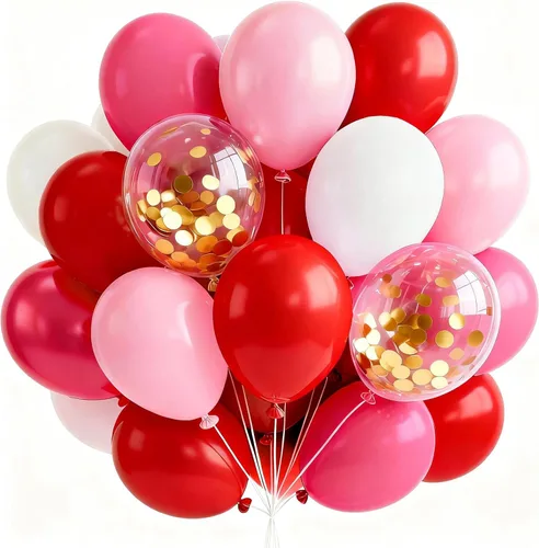 Miniatura 14 de PartyWoo Globos negros y dorados, 66 globos de 12 pulgadas color negro mate cromado metálico dorado para graduación, baby shower, cumpleaños, Año