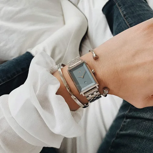 Miniatura 2 de MVMT Signature Square Reloj analógico minimalista para mujer