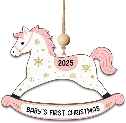 Miniatura 11 de Adornos de Navidad Familiares 2025, Nuestro Primer Adorno de Navidad como Familia de 3, Adorno de Árbol de Navidad, Adornos de Primer Navidad
