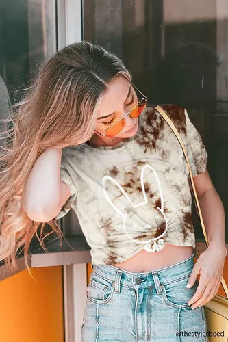 Miniatura 2 de Bad Bunny - Camiseta de Pascua para mujer, diseño divertido de conejo, para verano, vacaciones, hip hop, regalo