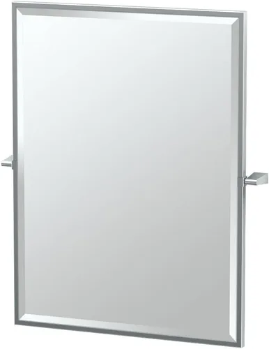 Miniatura 7 de Gatco 4379SM Bleu, Espejo Rectangular Pequeño, Cromado, 24 Pulgadas