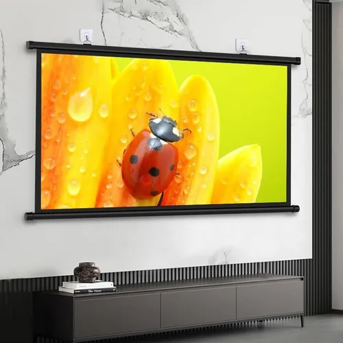 Miniatura 5 de Pantalla de proyector desplegable de 30 pulgadas, 40 pulgadas, 50 pulgadas, 60 pulgadas, 72 pulgadas, superficie de proyector portátil ligera