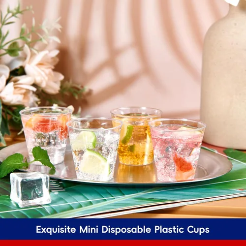 Miniatura 3 de JOLLY CHEF 1000 Vasos de Chupito de Plástico de 1.5 oz - Vasos Desechables de 1.5 Onzas - Vasos de Chupito de Plástico Desechables de 1.5 Onzas