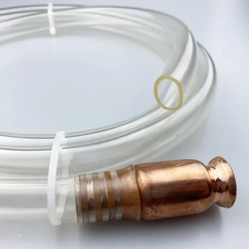 Miniatura 6 de Darnassus Bomba de Manguera de Sifón, Bomba Manual de Transferencia de Combustible para Gasolina Gas Aceite Combustible Petróleo Diésel Fluido Agua