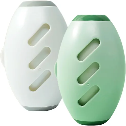 Rodillo de pelusa lavable, portátil y reutilizable, rodillo de pelusa de viaje, mini rodillos de pelusa para pelusas y ropa (verde y blanco)
