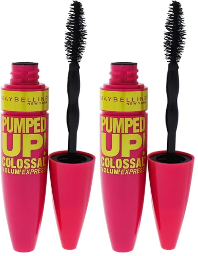 Miniatura 8 de Máscara de pestañas lavable Maybelline New York, Glam Negro