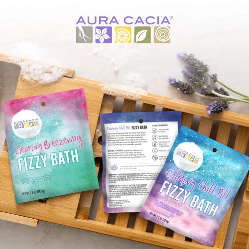 Miniatura 7 de Aura Cacia Clearing Breezeway - Baño con gas GC/MS probado para pureza 2.5 oz (70.9g)