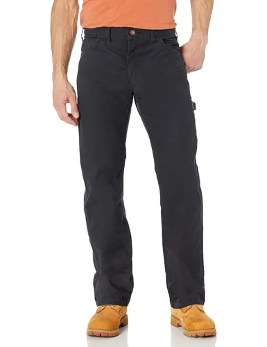 Miniatura 10 de Dickies Jeans de carpintero para hombre, ajuste relajado, pierna recta, Negro, 30 x 30