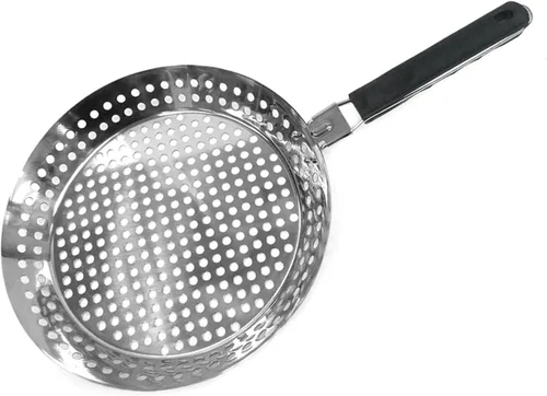 Miniatura 2 de Mr. BBQ - Sartén de acero inoxidable con mango extraíble resistente al calor, perfecto para cocinar verduras, salteados, mariscos y más, ideal