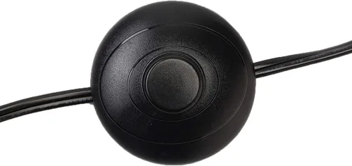 Miniatura 5 de Eangee Home Design Fortune - Lámpara de pie gigante con pantalla azul marino hecha de hojas de cacao real, 11 pulgadas de largo x 11 pulgadas