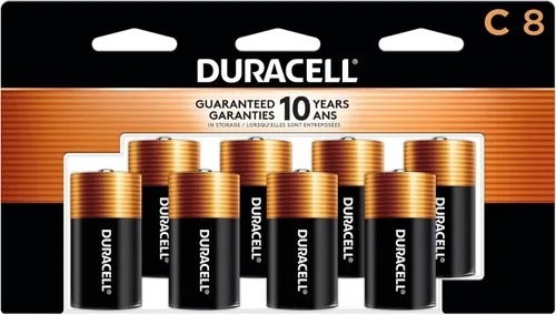 Miniatura 7 de Duracell Coppertop - Baterías C, 2 unidades (paquete de 1), batería C con energía de larga duración, baterías alcalinas multiusos para dispositivos