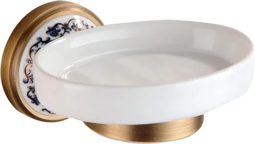 Miniatura 10 de Toallero de latón antiguo, soporte para toalla de mano para baño, accesorios de cocina, montaje en pared, diseño de porcelana Toallero de anilla